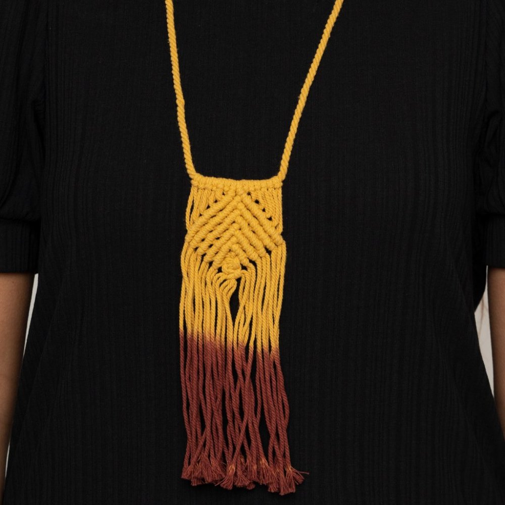 Look At MACRAME Now - Yellow